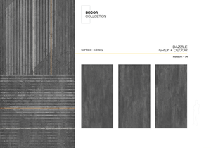 Carreaux de sol en porcelaine émaillée mate moderne de qualité supérieure, 600 x 1200 mm, 8 mm d'épaisseur, résistants à l'usure, pour appartements populaires - Product Image 3