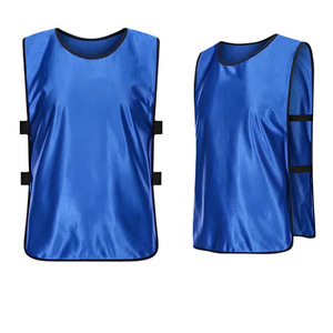 Hot Selling Wholesale Custom Silk Screen Printed Mesh Netball Soccer Vest Running <b>Training</b> Sport <b>Bibs</b> Plus Size for Adults - Product Image 2