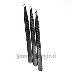 แหนบต่อขนตาปลายแหลมแบบแยกส่วนสำหรับขายส่งพร้อมฉลากสั่งทำ - Product Image 3