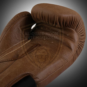 Guantes de Boxeo Profesionales Hechos a Mano, de Cuero Genuino, para Adultos, Ropa Deportiva - Product Image 6