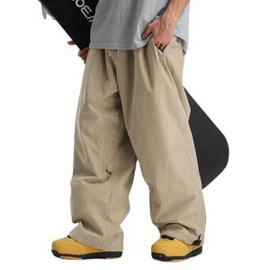 Snowboard Pants Women's Men Loose Size XS 100% Polyester Waterproof Warm Windproof Breathable Outdoor Professional - Product Image 2