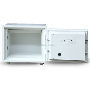 Coffre-fort électronique pour la maison, boîte en argent blanc S800 - Product Image 3