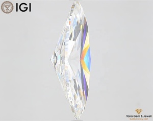 Elegante corte de marquesa 5,00 CT diamante CVD laboratorio crecido 18,10 MM VS1 claridad IGI certificado F Color para joyería de diseño - Product Image 6