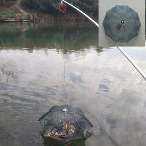 Foldable <b>Aquaculture</b> <b>Trap</b> for Fishing Bait Crab Net to Catch Crawdad Shrimp and Minnow Cast Dip Cage - Product Image 6