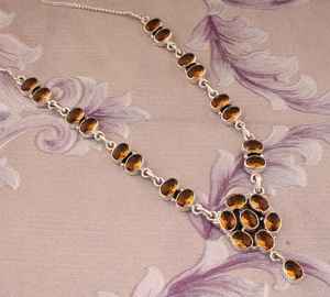 Collar de Citrino Hecho a Mano, Plata de Ley 925, Colgante de Piedra Preciosa Amarilla Natural, Joyería de Moda para Mujer, Regalo - Product Image 3