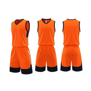 Breathable Printed Basketball Uniform Sets 100% Polyester Customizable Professional Design - Product Image 4