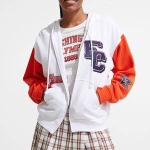 Pulls à capuche tendance pour femmes, imprimés de lettres surdimensionnées, chauds pour l'hiver, style streetwear, en coton molletonné - Product Image 4