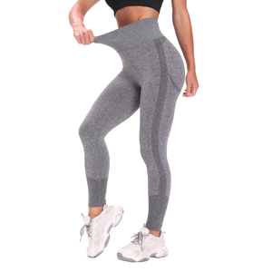 Pantalon de yoga personnalisé pour femme, taille mi-haute, longueur intégrale, effet froncé fessier, contrôle du ventre, collant de sport - Product Image 6