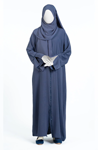 ชุดอาบายะห์สำหรับสตรีชาวมุสลิมอินเดียปากีสถาน ดีไซน์ใหม่ทันสมัย ชุดมุสลิมแบบดั้งเดิม สวมใส่ได้ทุกขนาด สไตล์วินเทจ ระบายอากาศได้ดี - Product Image 4