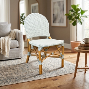 Nouvelle Chaise de Salle à Manger Moderne Minimaliste Faite à la Main en Bois Tressé Artisanal Style Bistro Français Décoration Intérieure Haut de Gamme - Product Image 3