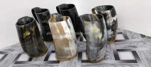 Juego de Jarra Vikinga de Cuerno Orgánico Ecológico Hecho a Mano de Primera Calidad, Pulido y Duradero, SMARK EXPORTS, para Celebraciones y Decoración del Hogar - Product Image 4