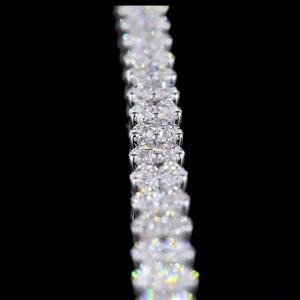 High Quality Moissanite <b>Bracelet</b> with Diamond Tester Pass Stones Secure Box Clasp and Fire Brilliance for Luxury Collections Use - Product Image 2