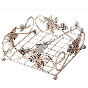Customized Size Modern Metal <b>Paper</b> and Tissue Holder High Quality Brass <b>Leaf</b> Design for Home Hotel Restaurant Tableware - Product Image 6