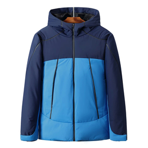 Chaqueta de Esquí de Invierno al por Mayor, Cortavientos, Impermeable, con Capucha, Aislamiento Térmico, para Deportes al Aire Libre, con Logotipo Personalizado, Pedido al por Mayor - Product Image 2