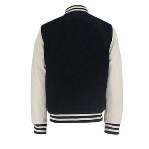 Fabricación profesional de chaquetas de invierno de alta calidad en forro polar, personalizadas con el logo, para hombre, estilo universitario, en venta. - Product Image 2