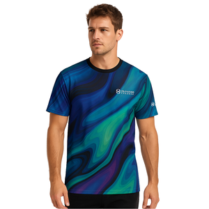 Camisetas Deportivas de Microfibra para Hombre al Mejor Precio, Personalizadas, de Calidad, Secado Rápido, Ecológicas, Transpirables, con Logotipo Frontal Sublimado - Product Image 1