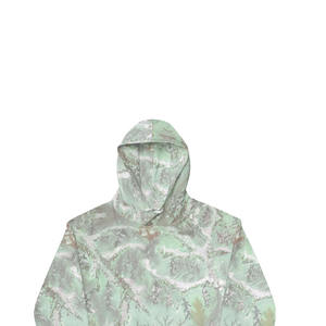 Sweat à capuche oversize camouflage de haute qualité avec poche kangourou, logo personnalisé, pour femme, vêtement décontracté - Product Image 5