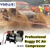 Portable 24V Mini résistant aux intempéries DC sans huile à bord robuste compresseur d'air industriel pompe moteur réparation in-situ