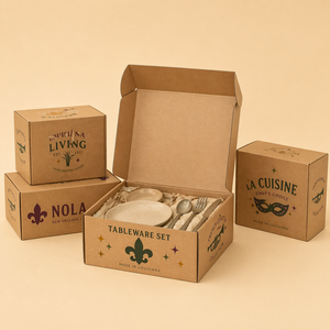 Eco Friendly Heavy Duty Foldable Mailer <b>Box</b> with Carry Handle Shockproof Kraft Corrugated Packaging for Shipping <b>Storage</b> - Product Image 1