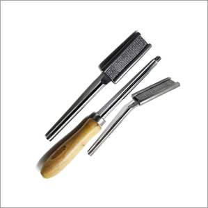 Nuevos instrumentos veterinarios: Raspador dental para caballos, herramientas de herrador con cabezal de acero inoxidable y mango de plástico reutilizable - Product Image 3