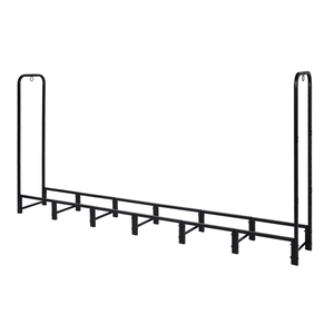 Robusto Porta Legna da Esterno 8FT con Copertura Impermeabile, Soluzione per lo Stoccaggio di Legna da Ardere - Product Image 1