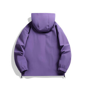 Veste polaire streetwear Edoor Wears 2025, nouvelle collection pour couple, homme et femme, légère, imperméable, séchage rapide, hiver, extérieur, 100% - Product Image 2