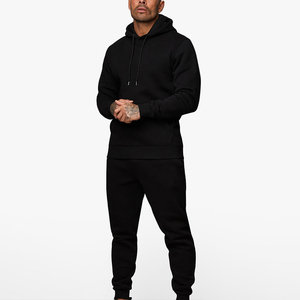 Sweat-shirt à capuche personnalisé pour homme en molleton de coton premium avec poche kangourou, style streetwear décontracté, fabricant OEM ODM en gros - Product Image 4