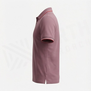 Men's <b>Golf</b> T-Shirt Polo Collar Embroidery Print Custom Logo Design Button Closure Cotton Plus Size Customized Color - Product Image 3