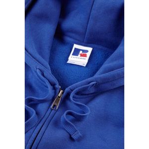 Custom Mens Authentic Full <b>Zip</b> <b>Hooded</b> Sweatshirt XL Size French Terry Cotton Anti-Wrinkle <b>Zip</b>-Up Style - Product Image 2
