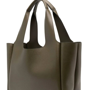 Ladies Genuine Leather Handbag – Premium Quality <b>Tote</b> Women’s Leather Shoulder Bag – Classic Office Style - Product Image 1