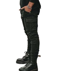 Pantalones Cargo para Hombre, Último Diseño, a la Moda, Ajustados, Venta al Por Mayor, OEM, Personalizados, 100% Algodón, los Más Vendidos, Exportación, Resistentes, Transpirables - Product Image 3