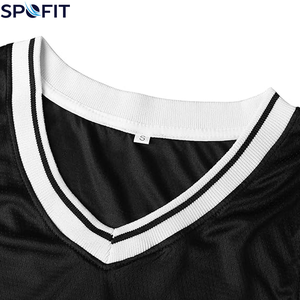 Maillot de basket-ball pour hommes, 100% Polyester, léger, à séchage rapide, pour l'entraînement au basket-ball - Product Image 5