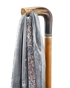Bastón de Madera con Mango de Cuerno de Búfalo Natural, Ecológico, Artesanal Orion, Resistente para Uso en Exteriores, Regalo de Lujo para Coleccionistas - Product Image 6