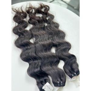 Extensions de cheveux naturels blond platine I-Tip Micro Link, trame simple, cheveux Remy vietnamiens, double trame aux pointes, avec bandes adhésives - Product Image 3