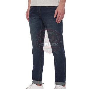 Pantalones Vaqueros para Hombre al por Mayor, MOQ Bajo, Transpirables, Ligeros, Hechos a Medida, Último Diseño, Lavados, 100% Algodón, para Invierno, Otoño y Verano - Product Image 3