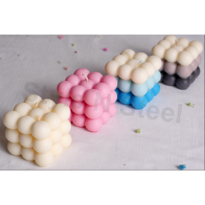 Velas de burbujas y cuatro velas con forma de burbuja para decoración - Navidad, Pascua, cumpleaños y San Valentín - Product Image 3