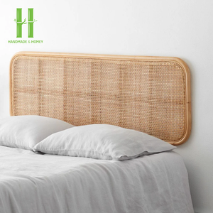 Lit en rotin fait main de luxe avec panneaux de tête de lit simples, idéal pour la maison et l'hôtellerie, directement de l'usine, rotin 2026 - Product Image 2