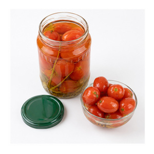 Premium Quality Delicious Top Selling Competitive Price Made In Vietnam Whole <b>Pickled</b> Tomato Packed in Mason <b>Jar</b> - Product Image 1