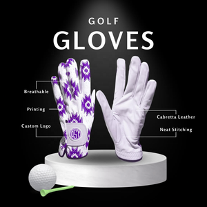 Guantes de Golf con Diseño de Logotipo Personalizado al por Mayor, Transpirables, Resistentes al Viento, Agarre Completo para las Manos, Correa de Muñeca Ajustable, Antideslizantes - Product Image 6