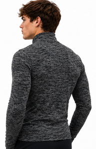 Chaquetas de Entrenamiento con Estampado Sublimado para Hombre, Chaqueta de Compresión Ajustada, Cuello Alto, Logotipo Personalizado, Chaquetas Ajustadas para Hombre - Product Image 4