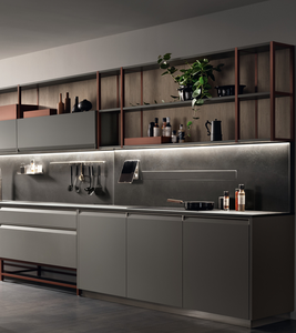 Meubles sur mesure JY Project 2026, design moderne, armoires de cuisine économiques en bois, origine Vietnam, haute qualité, rangement modulaire - Product Image 3