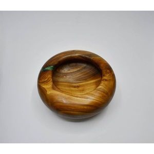 Cendrier de luxe artisanal en bois, finition naturelle, accessoire de fumeur de luxe - Product Image 4