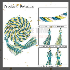 Cordones de graduación elegantes con construcción duradera para programas de reconocimiento educativo - Product Image 2