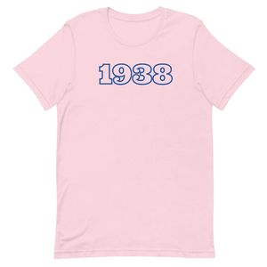 แจ็คแอนด์จิลเสื้อยืดคลาสสิกสำหรับทุกเพศ รุ่นปี 1938 พิมพ์ลายกราฟิก แขนสั้น คอกลม เสื้อยืดนุ่มสบาย สั่งทำได้ แฟชั่นลำลองสำหรับทุกวัน - Product Image 1