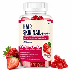 Gomitas para Cabello, Piel y Uñas Más Vendidas, Ricas en Biotina, Vitaminas y Minerales, Suplemento de Belleza en Gomitas para una Piel Saludable - Product Image 1