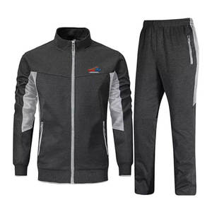 Nouvelle Arrivée : Survêtement de Course Confortable et Léger pour Homme, Style Longue Manche Zippé, Tenue de Sport et Jogging - Product Image 1