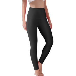 Leggings Deportivos Transpirables hasta la Rodilla para Mujer, de Algodón/Fibra de Bambú, Cintura Elástica, para Gimnasio, Fitness, Yoga, Ropa Deportiva, Personalizables - Product Image 5