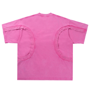 Boxy Fit Cropped Short-Sleeved Breathable Trendy <b>Animal</b> Print T-Shirt <b>for</b> Men Customized Heavyweight Terry Cotton Design - Product Image 1