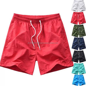 Pantalones cortos deportivos para correr de gimnasio al por mayor de marca personalizada de fábrica para hombre - Product Image 2