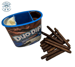 Biscuits coréens en gros personnalisés : Biscuits en coupelles avec <span class=keywords><strong>chocolat</strong></span>, Biscuits en coupelles au <span class=keywords><strong>chocolat</strong></span> 40g, Bâtonnets de biscuits au <span class=keywords><strong>chocolat</strong></span> au lait - Product Image 4